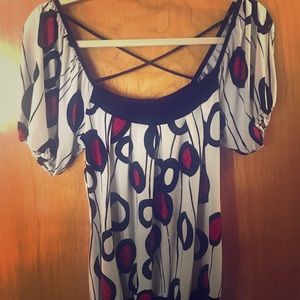 Cross Cross back shirt